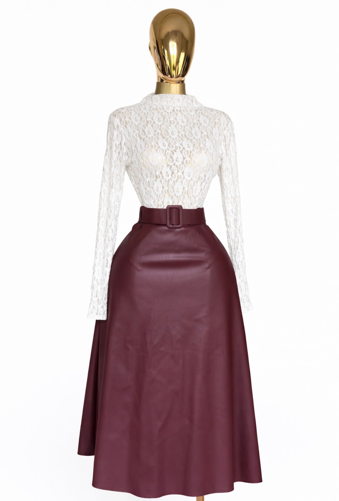 Top en dentelle taille unique