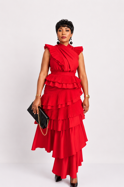Ruby Elegance Dress / Robe Élégance Ruby