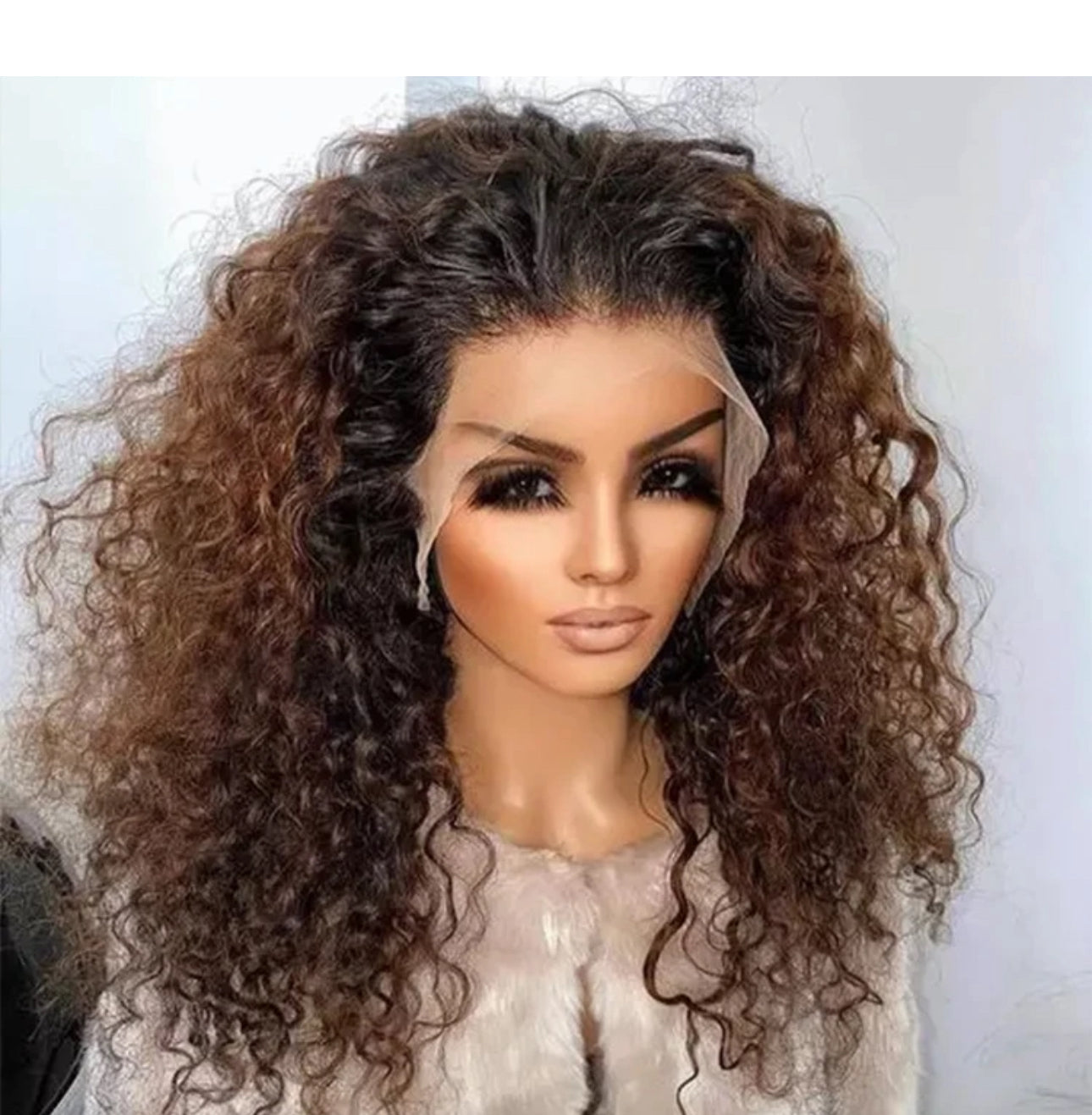 Ombre wig virgin hair