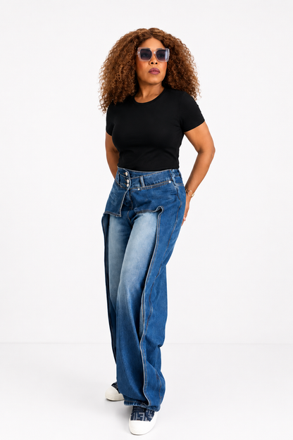 Jean Wide Leg Urban Layer