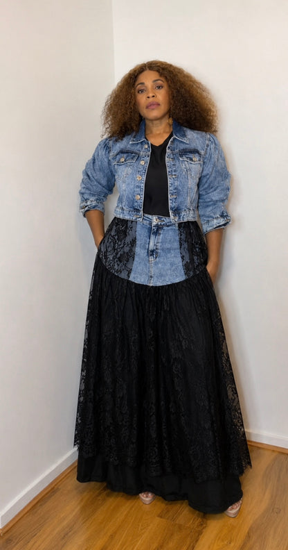 Tendance Chic / Jeans and jacket Set – Chic Trend / Ensemble Jean & Jacket